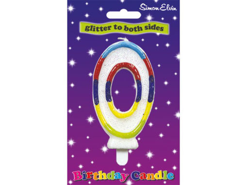 Picture of NUMBER CANDLE 0